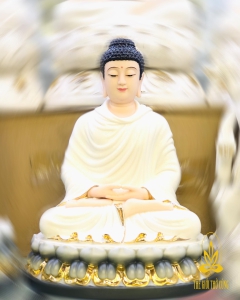 Bổn sư sứ trắng ngồi 16" 01