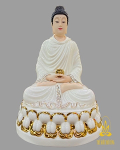 Phật Bổn Sư sứ trắng 